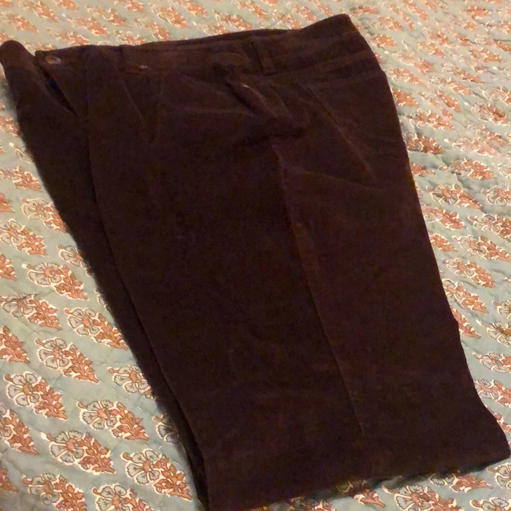 Brown Corduroy pants - blue jean style